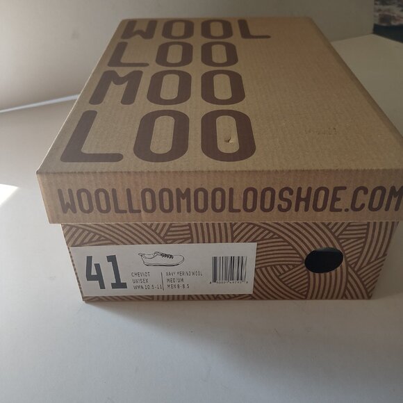 Cheviot Merino Wool Sneaker, Navy, Size EU41/US10 - 11, NWT - Picture 8 of 8